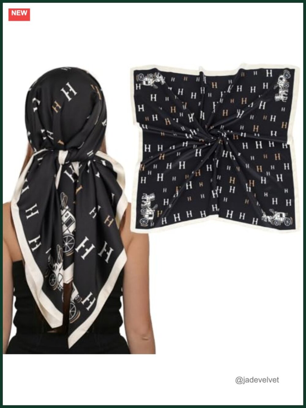 Luxury Satin Head Scarf 35x35 Silk-like Shawl Wrap Women Versatile